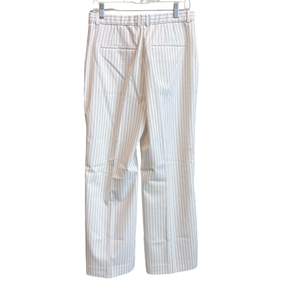 ABERCROMBIE & FITCH Sloane Pinstripe Tailored Wide Leg Pant - Picture 8 of 10